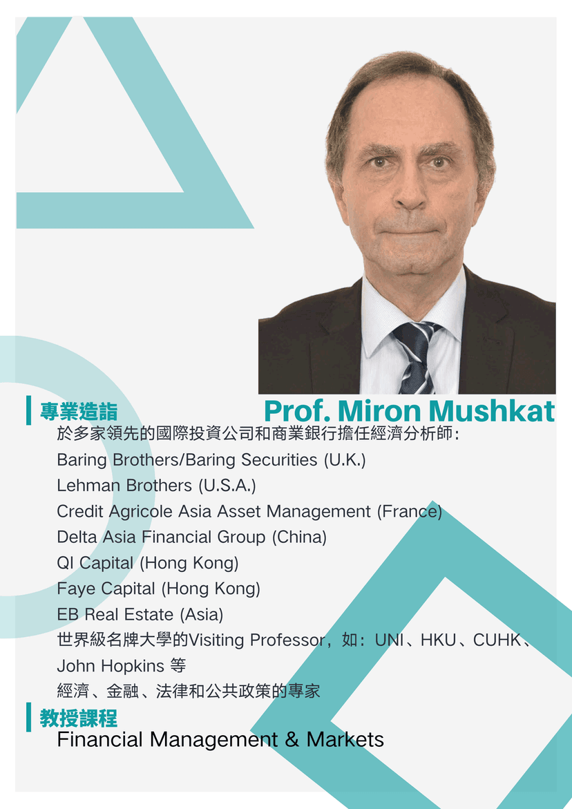 Mushkat Prof. Miron Mushkat - Introduction